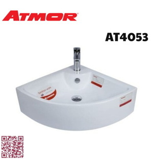 Chậu lavabo treo tường ATMOR AT4053