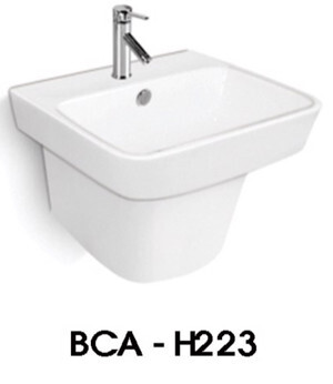 Chậu lavabo treo tường Benzler BCA-H223