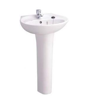 Chậu lavabo treo tường chân dài COTTO C013/C404