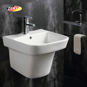 Chậu lavabo treo tường Luxury Zento LV500K