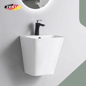 Chậu lavabo treo tường Luxury Zento LV500N-385