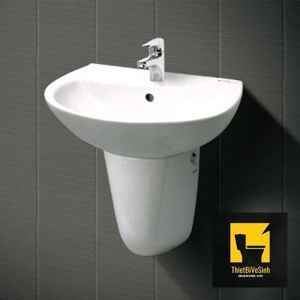 Chậu lavabo treo tường Navier NV-404