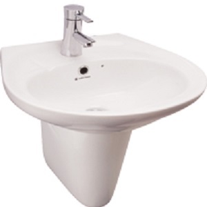 Chậu lavabo treo tường Thiên Thanh LT35LLT