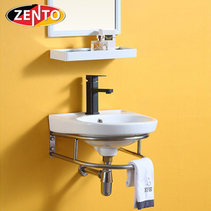 Chậu lavabo treo tường Zento LV6090