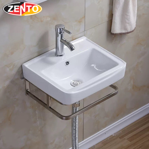 Chậu lavabo treo tường Zento LV6091