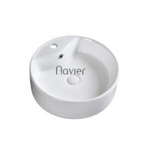 Chậu lavabo tròn đặt bàn Navier NV-401