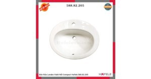 Chậu Lavabo vành nổi Hafele Compact 588.82.205