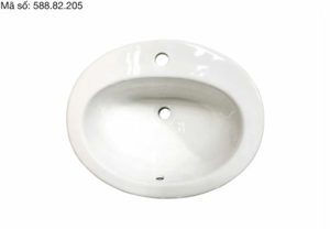 Chậu Lavabo vành nổi Hafele Compact 588.82.205