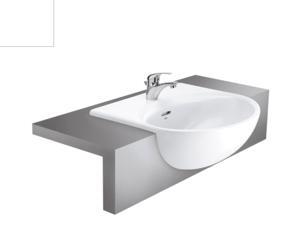 Chậu rửa bán âm bàn Cotto C021