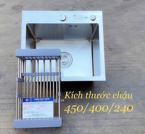 Chậu rửa bát 1 hố KT45x40x24