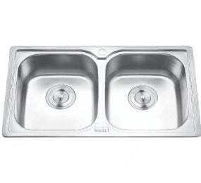 Chậu rửa bát 2 hố cân Gorlde GD5212 (GD-5212)