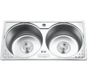 Chậu rửa bát 2 hố cân Gorlde GD5902 (GD-5902)