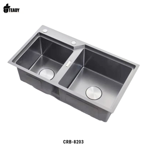 Chậu rửa bát 2 hố Inox CRB 8203