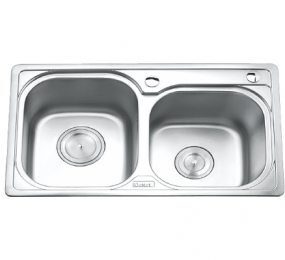 Chậu rửa bát Gorlde GD5402 (GD-5402) - 2 hố lệch