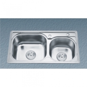 Chậu rửa bát 2 hố lệch Gorlde B209 (B-209)