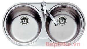 Chậu rửa bát 2 hố Teka DR-80.2B (DR80.2B)