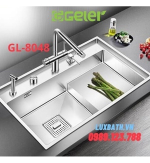 Chậu rửa bát bậc thang Geler GL-8048