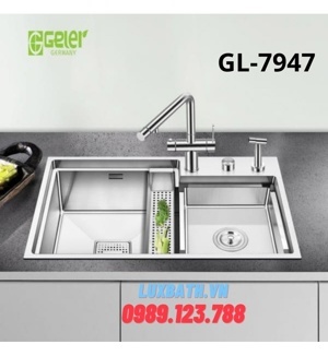 Chậu rửa bát bậc thang Geler GL-7947