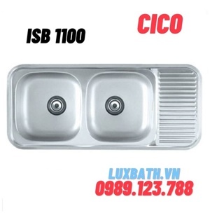 Chậu rửa bát Cico ISB-1100 - 3 hố