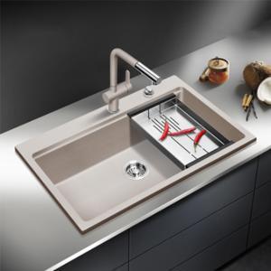 Chậu rửa bát đá 1 hố to Geler GL-GR 8048C