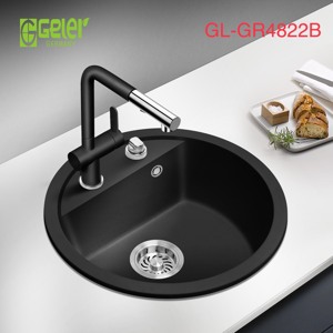 Chậu rửa bát đá tròn Geler GL-GR 4822B