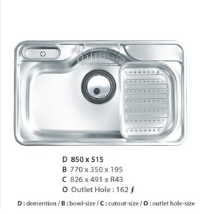Chậu rửa bát Ecofa EJUS-850P