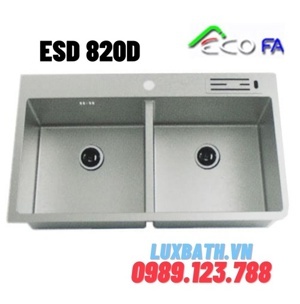 Chậu rửa bát Ecofa ESD-820-D