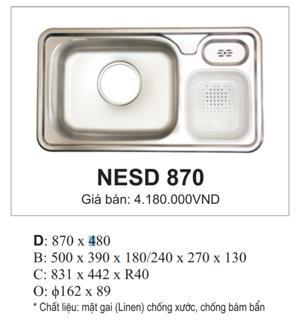 Chậu rửa bát Ecofa NESD 870
