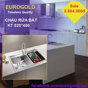 Chậu rửa bát Eurogold EUP28248