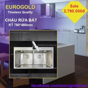 Chậu rửa bát Eurogold EUS47848