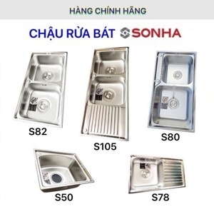 Chậu rửa bát inox 304 cao cấp S105