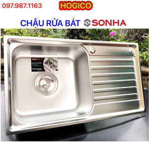 Chậu rửa bát inox 304 cao cấp S78