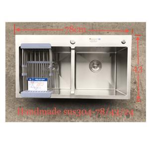 Chậu rửa bát INOX 304 Kanra K-7843