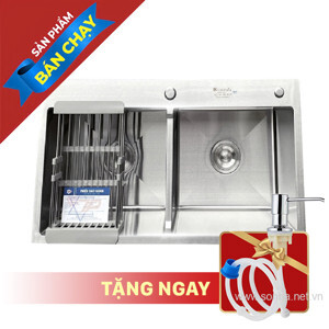 Chậu rửa bát INOX 304 Kanra K-7843