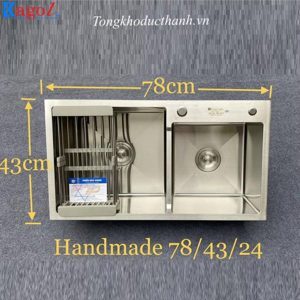 Chậu rửa bát INOX 304 Kanra K-7843