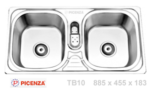 Chậu rửa bát inox 304 Picenza TB10 (TB-10)