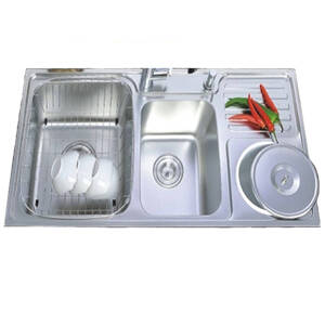 Chậu rửa bát inox AMTS 9848HR (9848-HR)