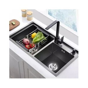 Chậu rửa bát inox nano Moonoah FX-8247ND