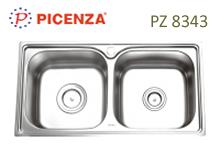 Chậu rửa bát inox nhập khẩu Picenza PZ8343 (PZ-8343)