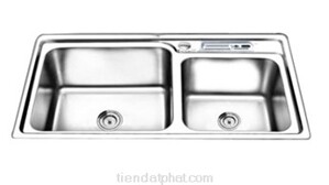 Chậu rửa bát inox nhập khẩu Picenza PZ8043B (PZ-8043B)