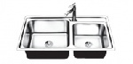 Chậu rửa bát inox nhập khẩu Picenza PZ7643 (PZ-7643)