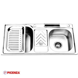 Chậu rửa bát inox nhập khẩu Picenza PZ9145 (PZ-9145)