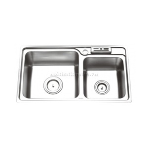 Chậu rửa bát inox nhập khẩu Picenza PZ7643B (PZ-7643B)