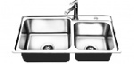 Chậu rửa bát inox nhập khẩu Picenza PZ8043 (PZ-8043)