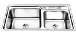 Chậu rửa bát inox nhập khẩu Picenza PZ8043B (PZ-8043B)