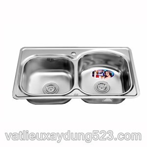 Chậu rửa bát inox SH2H-800