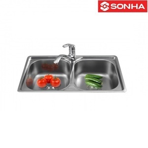 Chậu rửa bát inox Sơn Hà 2H860S