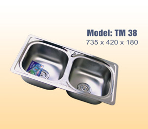 Chậu rửa bát inox Tân Mỹ TM38 (TM-38)