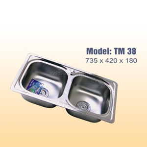 Chậu rửa bát inox Tân Mỹ TM38 (TM-38)