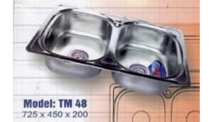 Chậu rửa bát inox Tân Mỹ TM48 (TM-48)